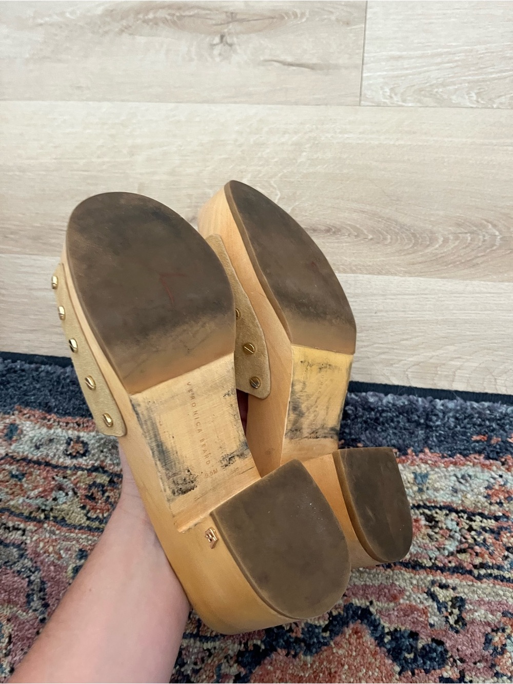 Veronica Beard Hannalee Platform Sandals in Desert Suede - Picture 7 of 10